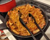 たっぷりきのこのナポリタン作り方10写真