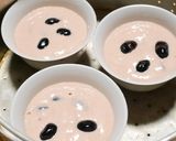 桜の香りの黒豆蒸しパン作り方5写真