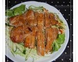 スイートチリソースの照り焼きチキン作り方3写真