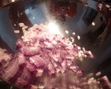 *Pêche au thon* 桃とツナ作り方1写真