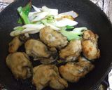 牡蠣と葱のバターソテー作り方5写真