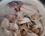 塩麹で、タイのあら炊きを作りました。作り方3写真