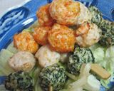 ひな祭り❤アレンジ色々3色肉団子❤作り方8写真
