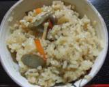 かしわ飯風野菜の炊き込みご飯作り方3写真