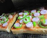 朝からピザ気分トースト♪作り方2写真