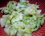 簡単！ささみと白菜のマヨポン酢作り方3写真