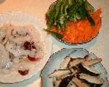 レタス中華丼作り方1写真
