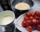 トマトの塩麹漬けでチーズサラダ作り方1写真