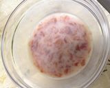 春菊と酒盗のパスタ作り方1写真