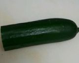きゅうりの飾り　ふたご木の葉作り方1写真