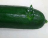 きゅうりの飾り　ふたご木の葉作り方5写真