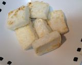 揚げない揚げ焼き豆腐のビビン白菜あん作り方4写真