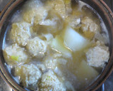 大根と鶏つみれの煮物（軟骨入り）作り方5写真