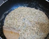 タラゴンのクリームソースつけ麺スパゲティ作り方6写真
