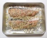 フライパンdeしっかり味の鮭のパン粉焼き作り方3写真