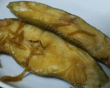 カレイの煮付け&巾着卵作り方3写真