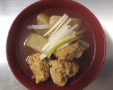 大根と鶏つみれの煮物（軟骨入り）作り方8写真