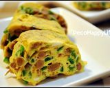☆食べやすいよ♪納豆ピーマン卵焼き☆作り方3写真