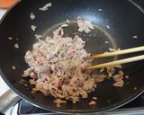 菜の花畑の焼きうどん☆作り方3写真