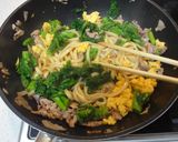 菜の花畑の焼きうどん☆作り方6写真