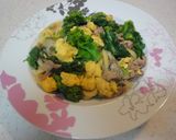 菜の花畑の焼きうどん☆作り方7写真