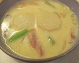 さといもの豆乳つけパスタ作り方3写真