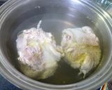 鶏~清湯スープのチーズリゾット作り方1写真