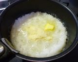 鶏~清湯スープのチーズリゾット作り方4写真