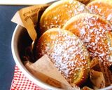 青汁で抹茶味？豆乳ミニパンケーキ作り方5写真