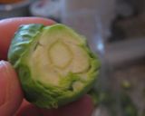 *芽キャベツとベーコン炒め*作り方2写真