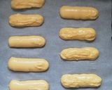 米粉でシュー生地＊抹茶小豆エクレア作り方4写真