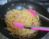 *コンソメ梅あんdeつけパスタ*作り方3写真