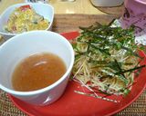 *コンソメ梅あんdeつけパスタ*作り方5写真