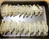 おやじ犬の丸ごとえびニラ餃子作り方5写真