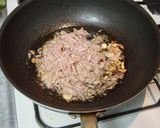 はなっこリーとツナのピリ辛オイルパスタ作り方1写真