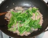 はなっこリーとツナのピリ辛オイルパスタ作り方2写真