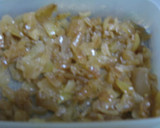 肉がないときに作るたらこ焼きそば作り方1写真