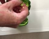 ピーマンのマヨ卵詰めチーズ焼き！作り方1写真