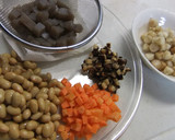 蒟蒻と大豆と根菜の米粉でかきあげ作り方2写真