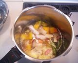 残り野菜と豆乳のコラボスープ♪作り方4写真