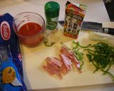 フライパン1つだけ!楽チントマトパスタ☆作り方1写真