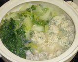鶏肉だんご☆とりやさいみそ鍋に作り方5写真