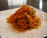 フライパン1つだけ!楽チントマトパスタ☆作り方7写真