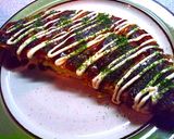 本場の味！鉄板焼き屋のとん平焼き作り方6写真
