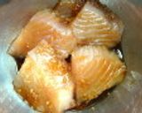 鮪の竜田揚げ ～ガーリックバターソース～作り方2写真