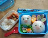 型抜きなし！簡単かわいいブタキャラ弁♪作り方5写真
