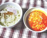 こってり食べる( ノ゚Д゚)坦々うどん!作り方8写真