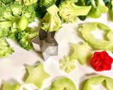 ブロッコリーミニトマトでサラダツリー作り方3写真