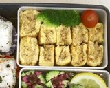 鶏そぼろでミートオムレツ風卵焼き作り方2写真