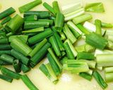 ネギ好きが作ったニンニク醤油炒め作り方1写真